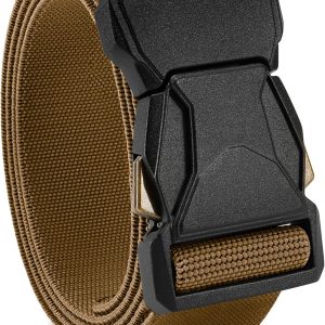 CHAOREN Coyote Brown tactical belt with quick-release buckle